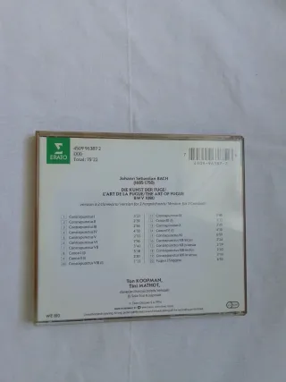 Bach - Die Kunst der Fuge CD Erato