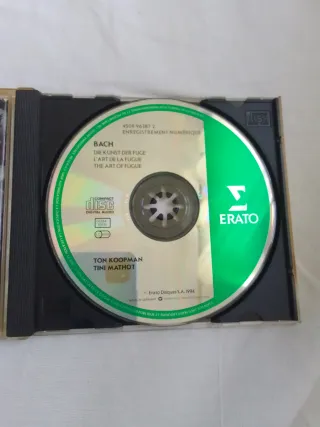 Bach - Die Kunst der Fuge CD Erato