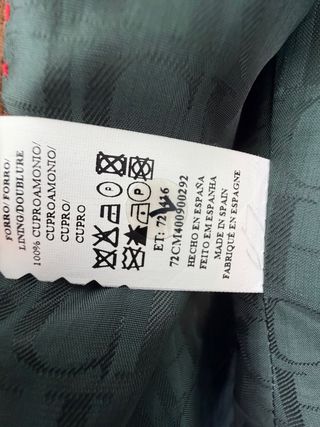 Blazer pana marrón Carolina Herrera Talla S