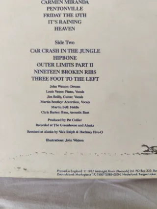 Vinilo Hackney Five-O - Three Foot To The Left