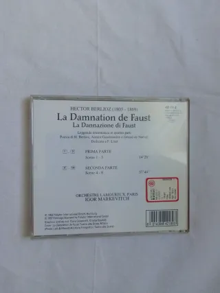 Berlioz La Damnation de Faust CD