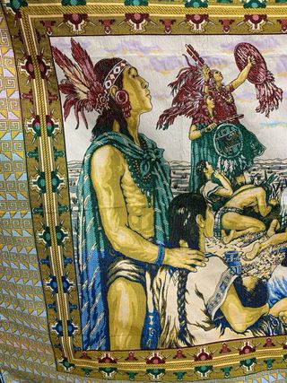 Tapiz Azteca Grande 260x150cm
