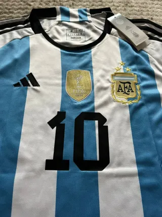 Maglia Argentina Messi 10 Mondiale Qatar 2022