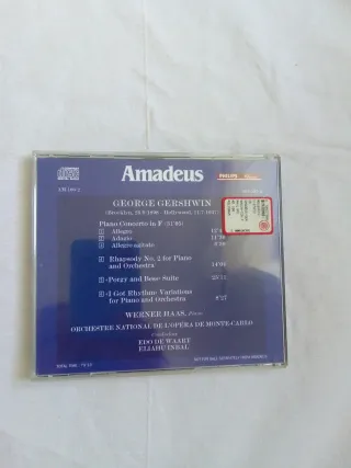 CD G. Gershwin Concerto in Fa