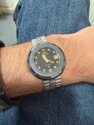 Reloj Technos Borazon Automático Tungsteno 39mm