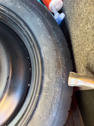 Rueda de repuesto T125/90R16 98M