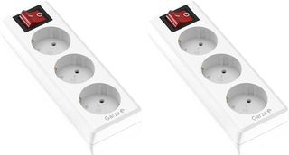 Garza - Base Múltiple con interruptor sin cable, 6