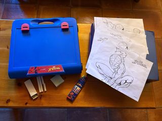 Pizarra Dibujo Portátil Spiderman