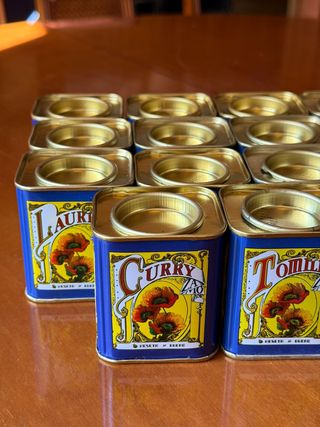 Lote 23 Latas Especias Vintage ZAMORA