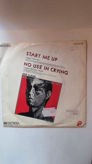 Lote 16 singles Rolling Stones años 60/70/80
