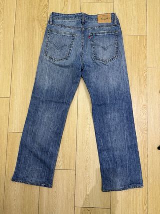 Levi's 513 W32 L34 Jeans Blu