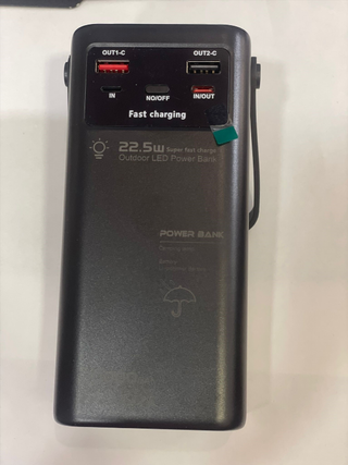 Power Bank 20000mAh con Carga Inalámbrica