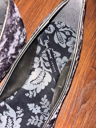 Bailarinas Pepe Jeans London Terciopelo Talla 41