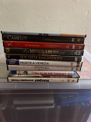 Lote 170 Películas DVD y Blu-Ray