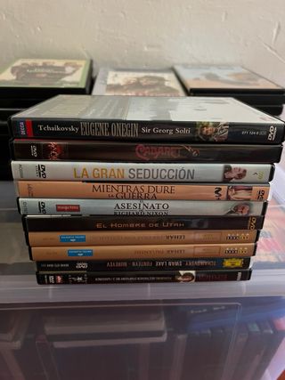 Lote 170 Películas DVD y Blu-Ray