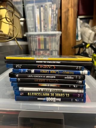 Lote 170 Películas DVD y Blu-Ray