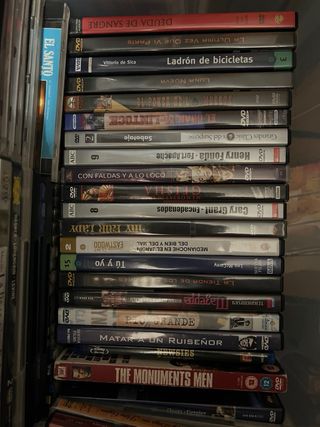 Lote 170 Películas DVD y Blu-Ray