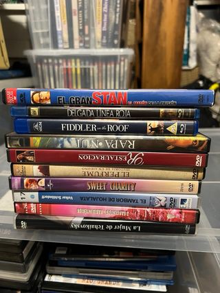 Lote 170 Películas DVD y Blu-Ray