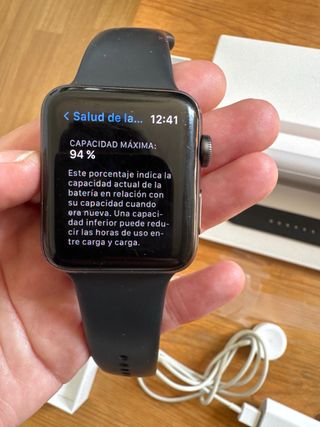 Apple Watch Series 3 GPS Negro Espacial