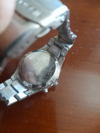Orologio Fossil Argento e Blu