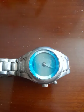 Orologio Fossil Argento e Blu