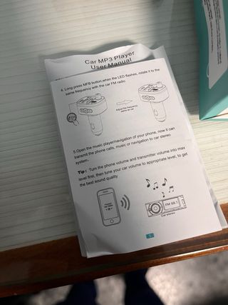 Reproductor MP3 Coche T65 Bluetooth