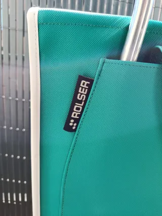 Carro de la compra ROLSER verde