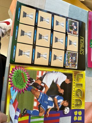 Álbum Cromos Liga Fútbol 95-96
