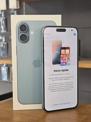 IPHONE 16 PLUS 128GB VERDE BATERIA 100% - 41 CICLO
