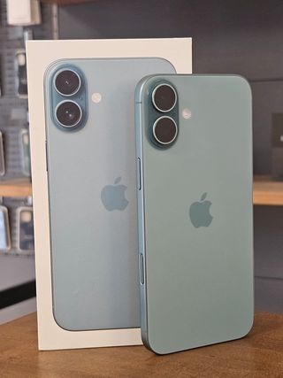 IPHONE 16 PLUS 128GB VERDE BATERIA 100% - 41 CICLO