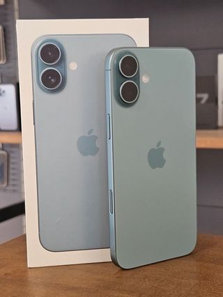 IPHONE 16 PLUS 128GB VERDE BATERIA 100% - 41 CICLO