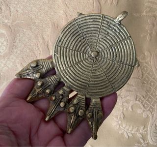 Colgante Bronce Hecho a Mano Africano