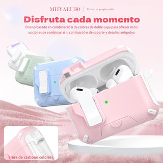 MHYALUDO Funda para AirPods Pro de 2/1 generación,