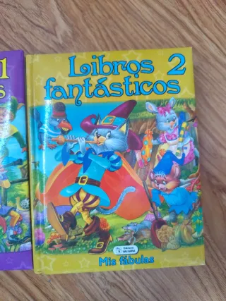 Libros fantásticos 1 y 2.