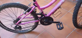 Bicicleta niña 24 rosa