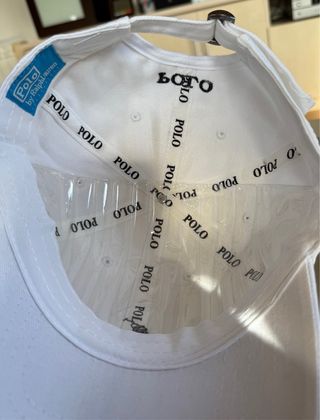 Gorra Polo Ralph Lauren Blanca Ajustable