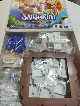 Santorini juego de mesa. Edición multidioma.