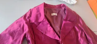 Blazer fiesta/boda rosa/morado