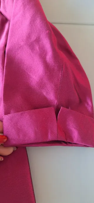 Blazer fiesta/boda rosa/morado