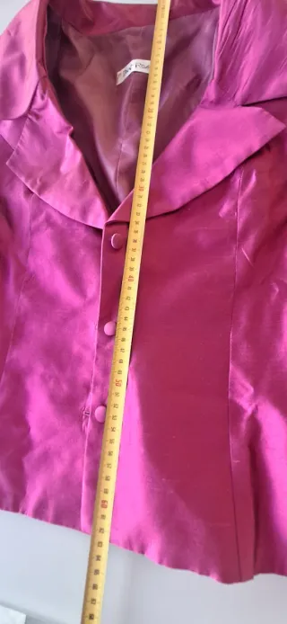 Blazer fiesta/boda rosa/morado