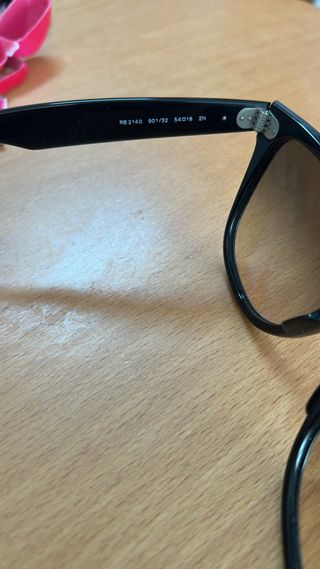 Gafas de sol Ray-Ban Wayfarer Negras Marrones