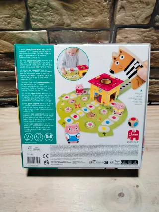 GOULA Los 3 cerditos Juego de Mesa Educativo