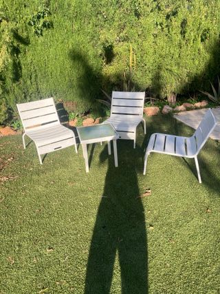 Sillas sillones(creo que es hierro)