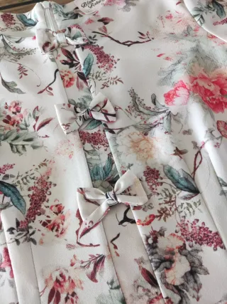 Vestido vintage boutique floral