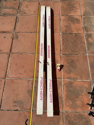 Esquís Fischer SC4 Carbono c/fijaciones Salomon