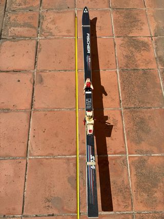 Esquís Fischer SC4 Carbono c/fijaciones Salomon