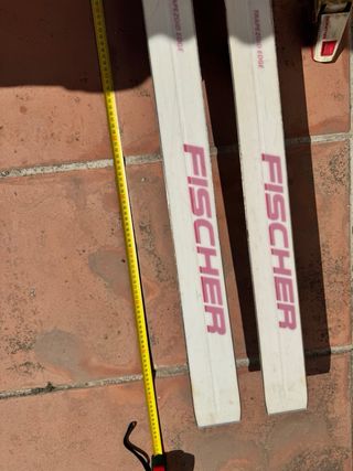 Esquís Fischer SC4 Carbono c/fijaciones Salomon