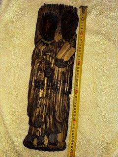 San Pedro y Jesucristo Talla Francesa Madera