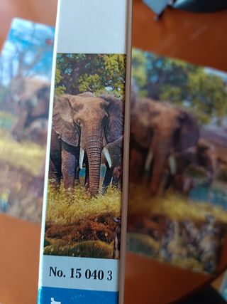 Puzzle Ravensburger Elefantes 500 Piezas