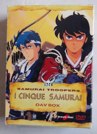 I Cinque Samurai OAV Box DVD Limited Edition
